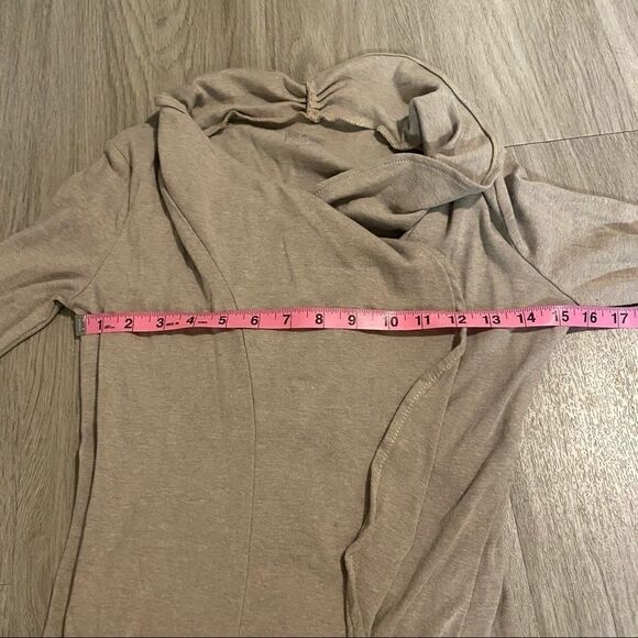 Converse All Star beige open cotton blend cardigan - Picture 5 of 6